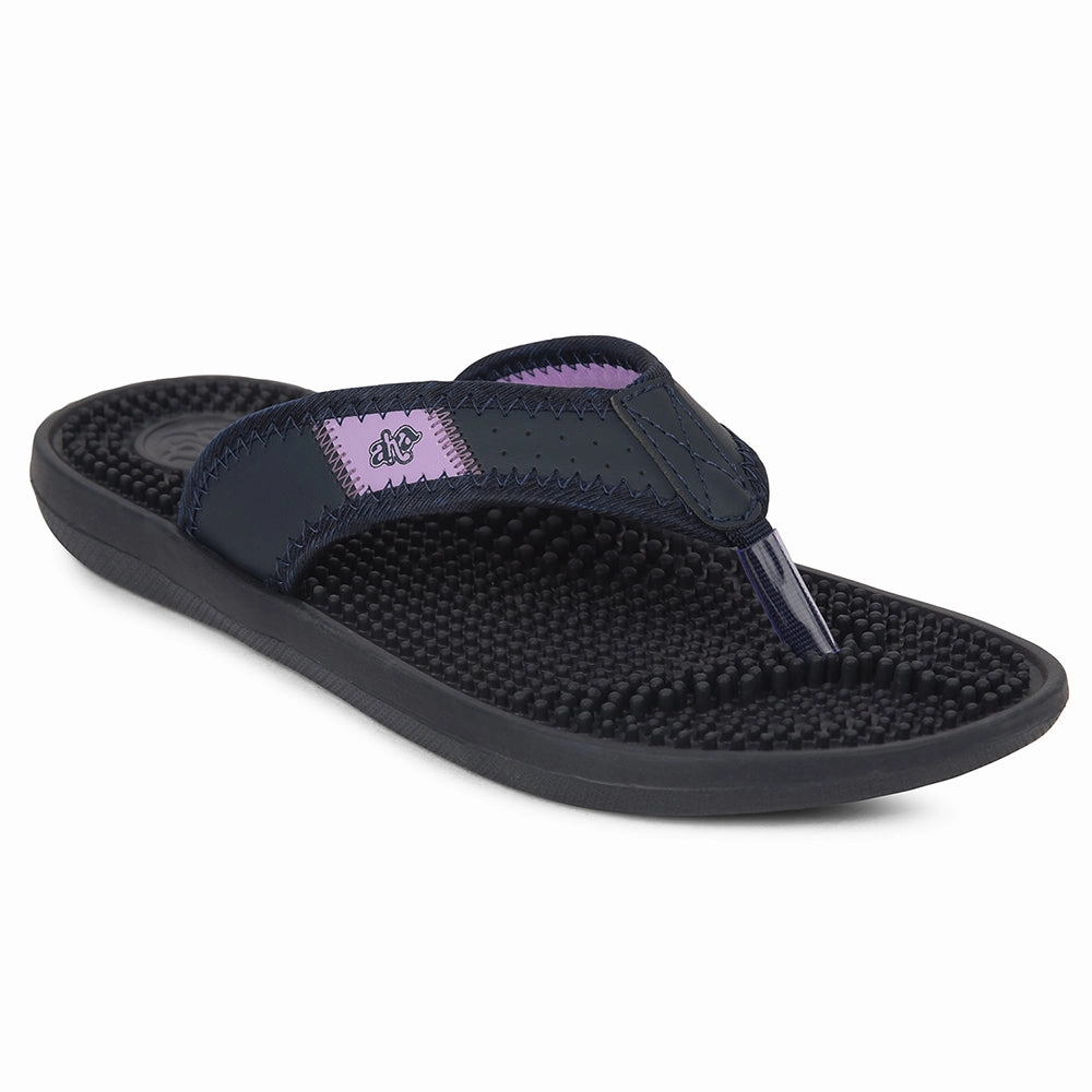 A-HA Navy Blue Casual Slipper For Women ACUPLUS-2 By Liberty