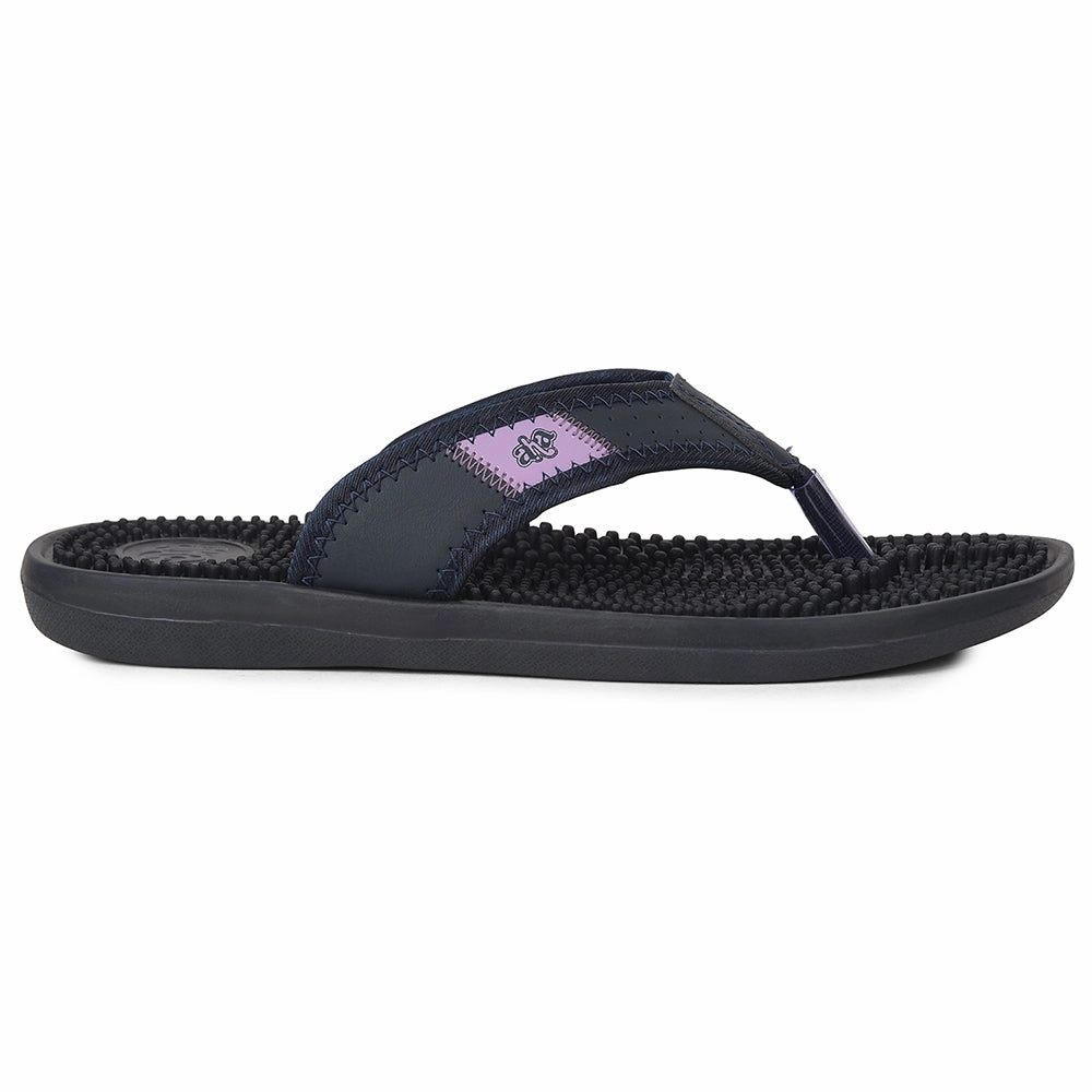 A-HA Navy Blue Casual Slipper For Women ACUPLUS-2 By Liberty