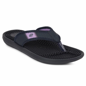 A-HA Navy Blue Casual Slipper For Women ACUPLUS-2 By Liberty