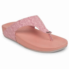 A-HA Peach Casual Slipper For Women DIVA-60E By Liberty