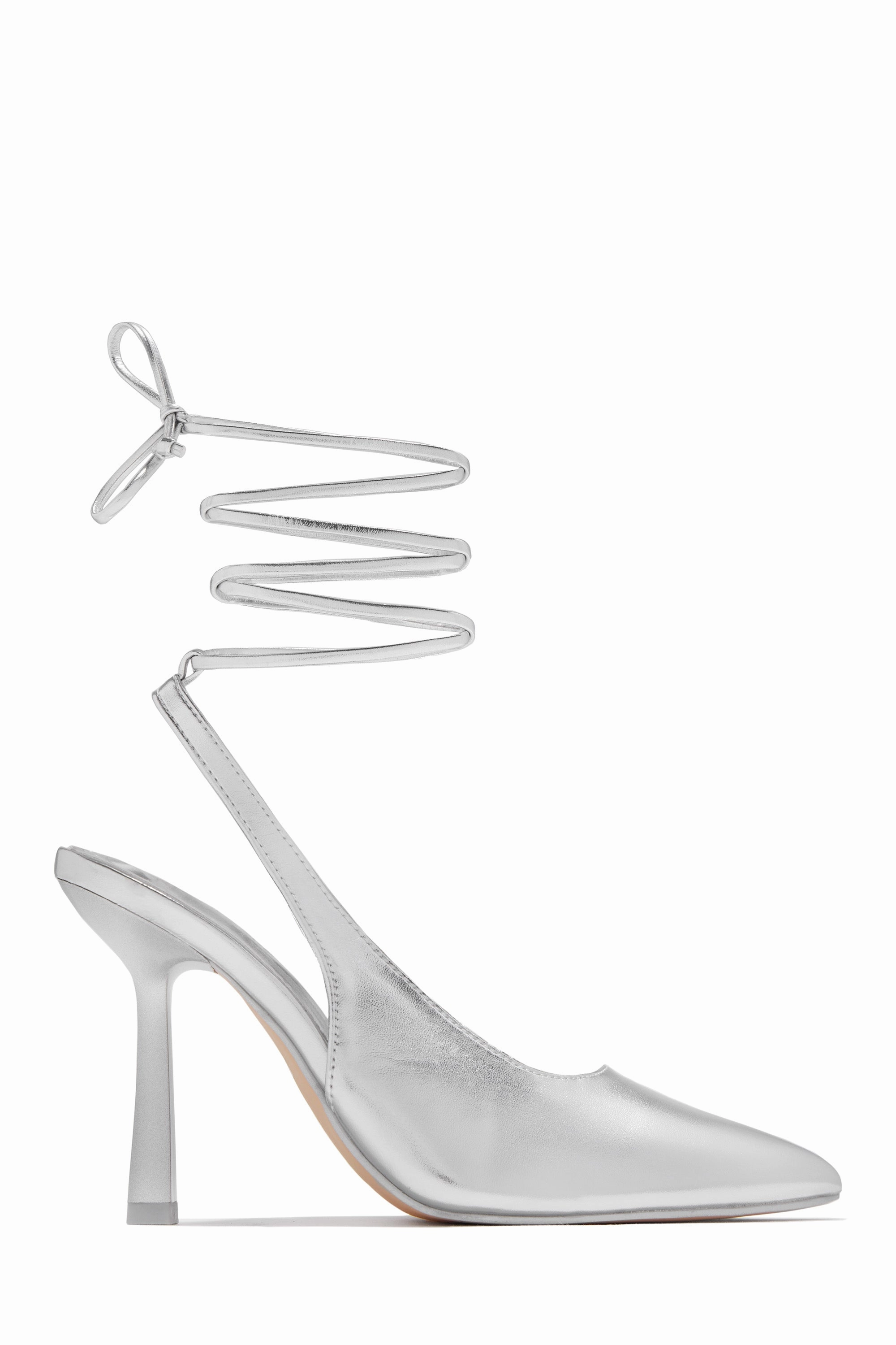 Azriel Lace Up Pumps - Blue