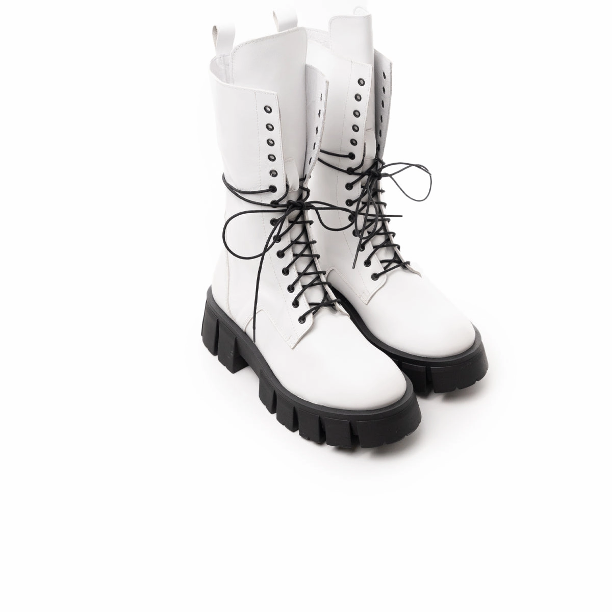 Bangkok White Leather