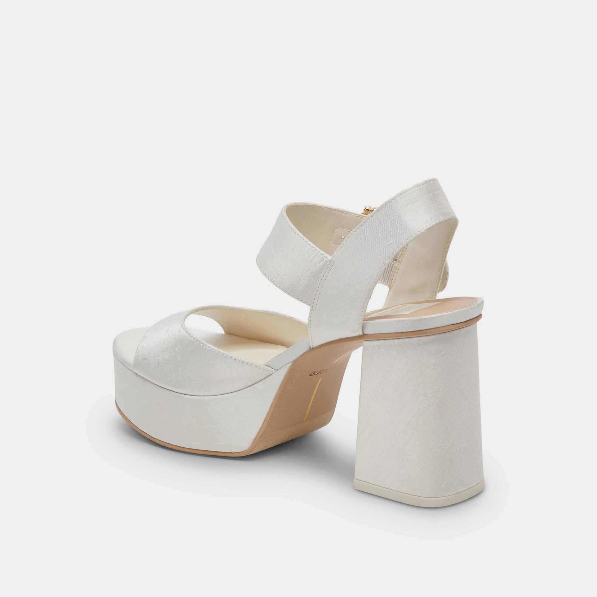 BOBBY PEARL HEELS WHITE PEARLS - re:vita