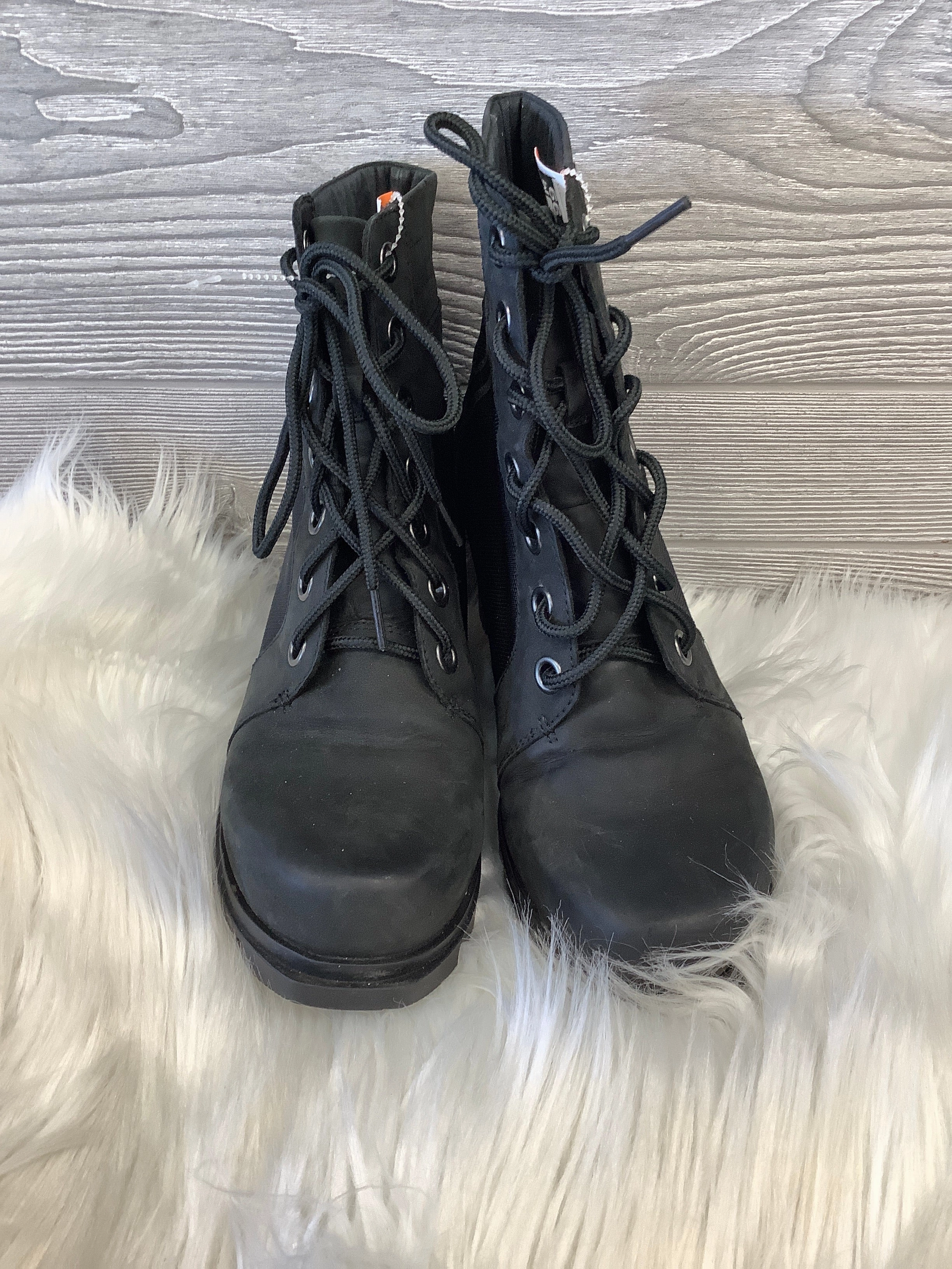 Boots Ankle Flats By Sorel In Black, Size: 8.5