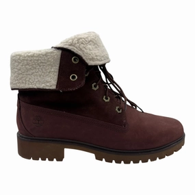 Boots Ankle Flats By Timberland In Red, Size:9