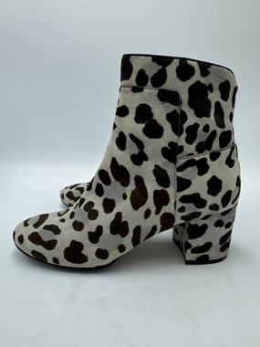 Boots Ankle Heels By Cole-haan In Animal Print, Size: 6