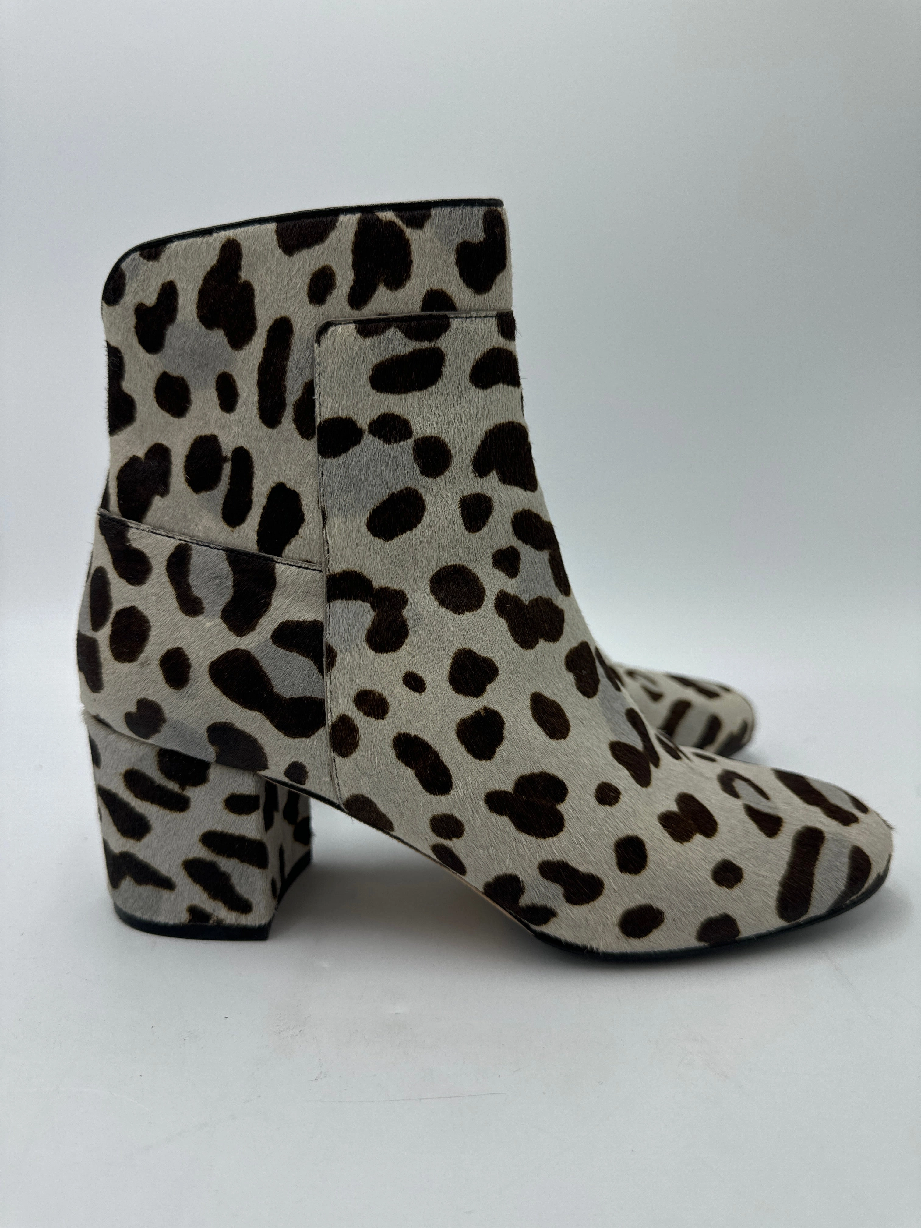 Boots Ankle Heels By Cole-haan In Animal Print, Size: 6