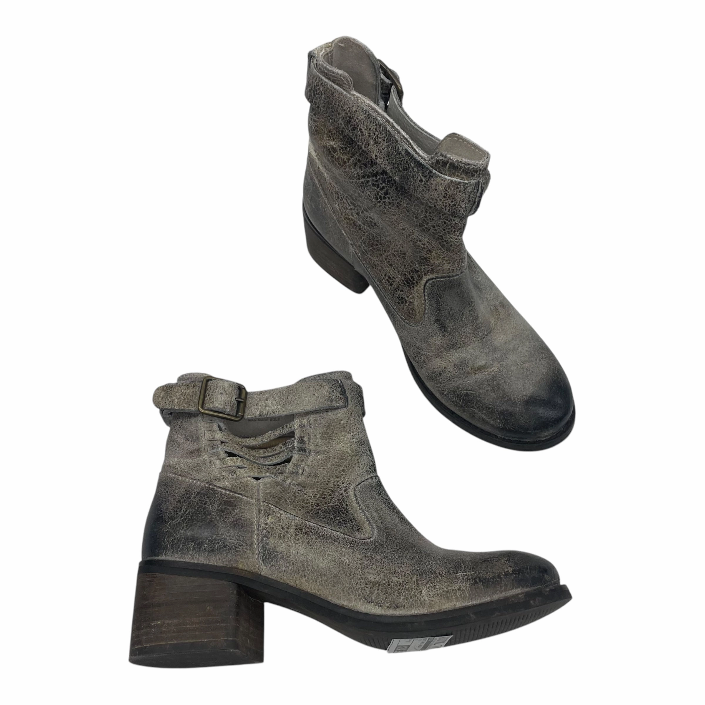 Boots Ankle Heels By Diba In Tan, Size:6
