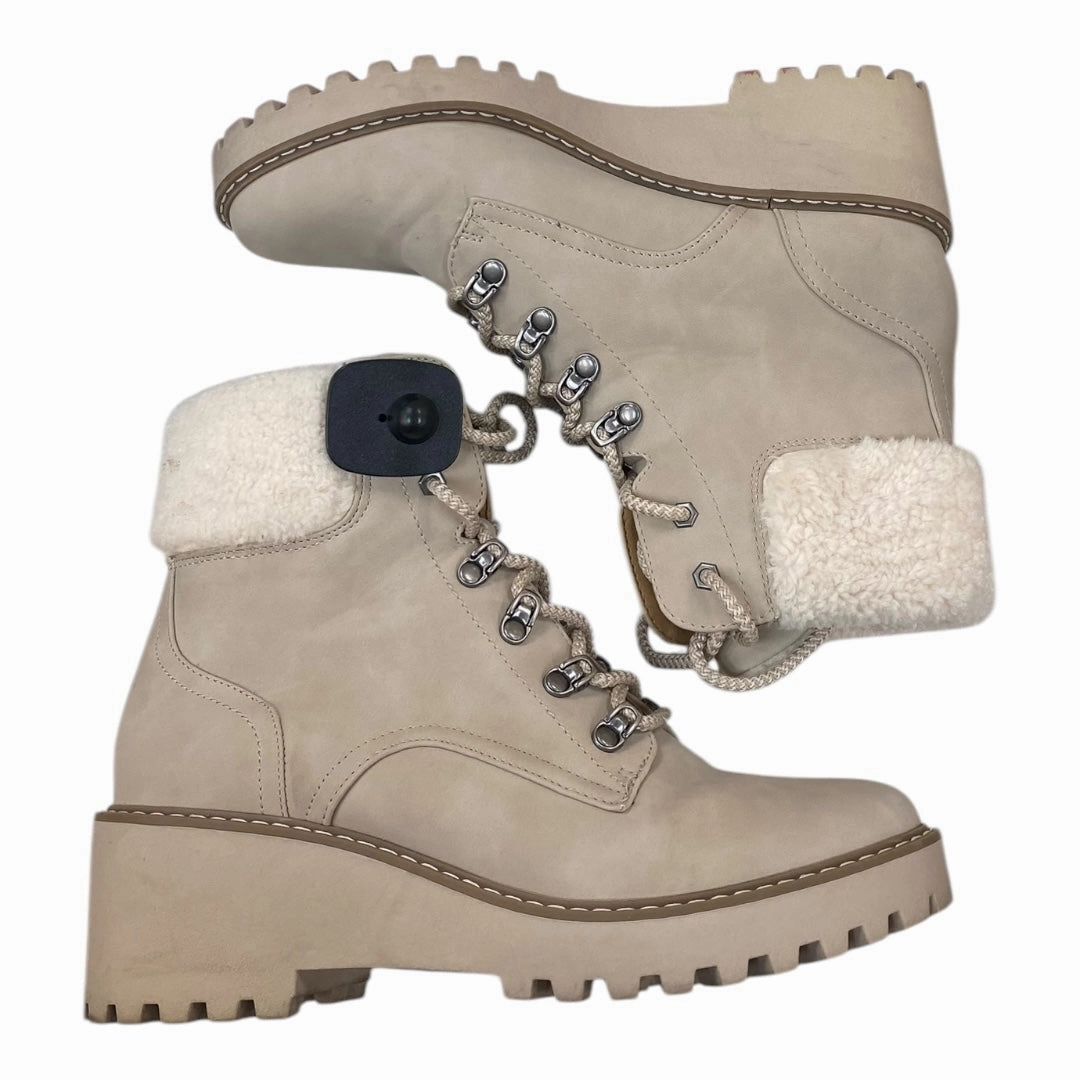 Boots Ankle Heels By Dolce Vita In Cream, Size:11
