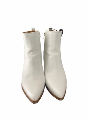 Boots Ankle Heels By Indigo Rd In White, Size: 10