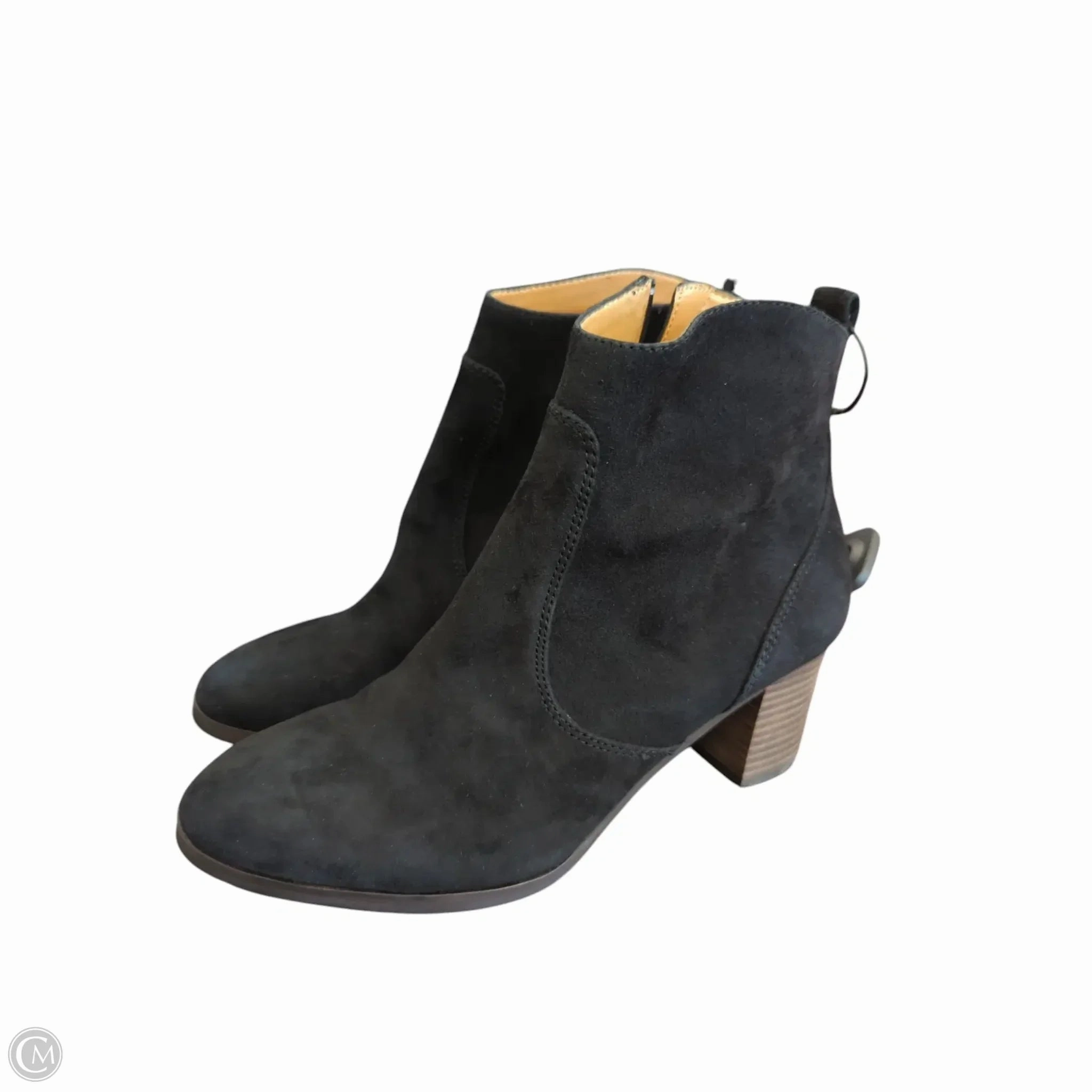 Boots Ankle Heels By J. Crew In Black, Size: 8.5