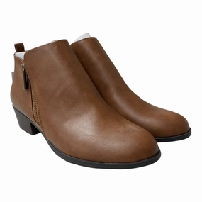 Boots Ankle Heels By Sonoma In Brown, Size:8.5