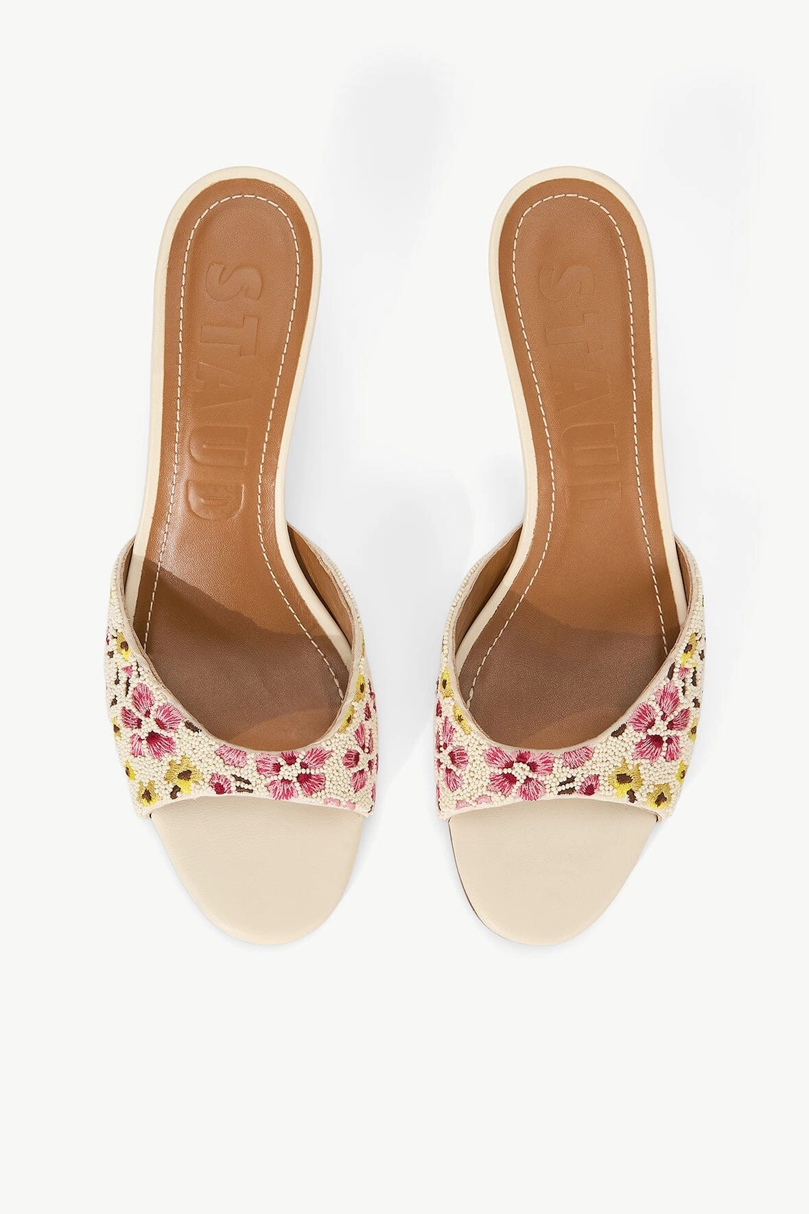 Brigitte Mule - Beaded Blossom Floral