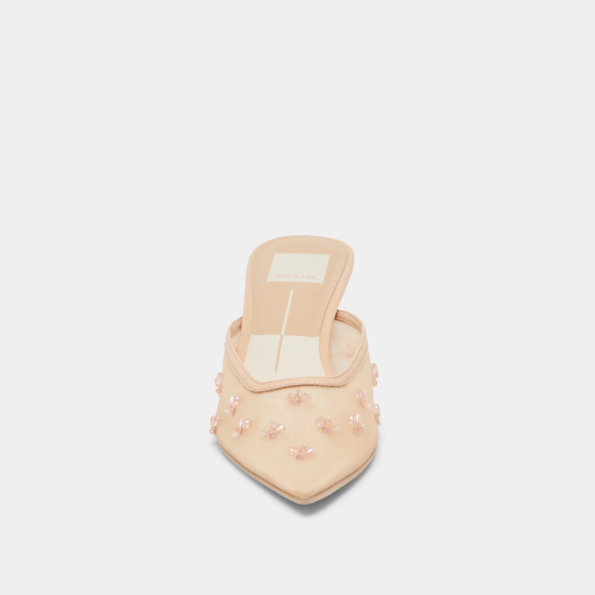 CLARA WIDE HEELS FRENCH VANILLA MESH