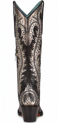 Corral C3834 Black/Brown Tall Western Boots