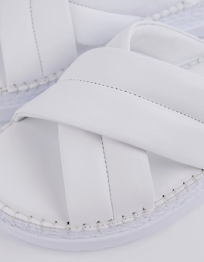 Cranwell White Leather