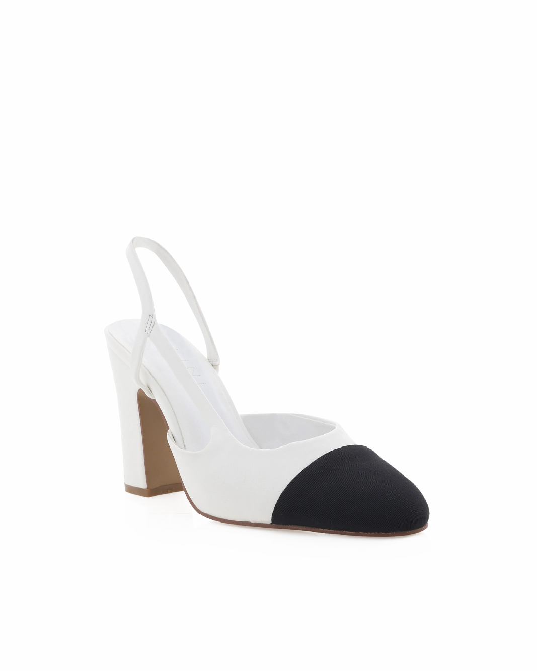 CROSBIE - WHITE-BLACK GROSGRAIN