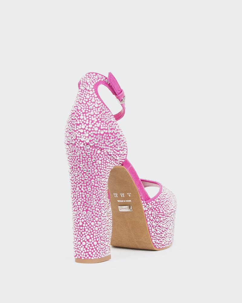 Cupid, Fucshia Suede/Suède Fucshia