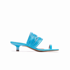 Daquiri Electric Blue Leather