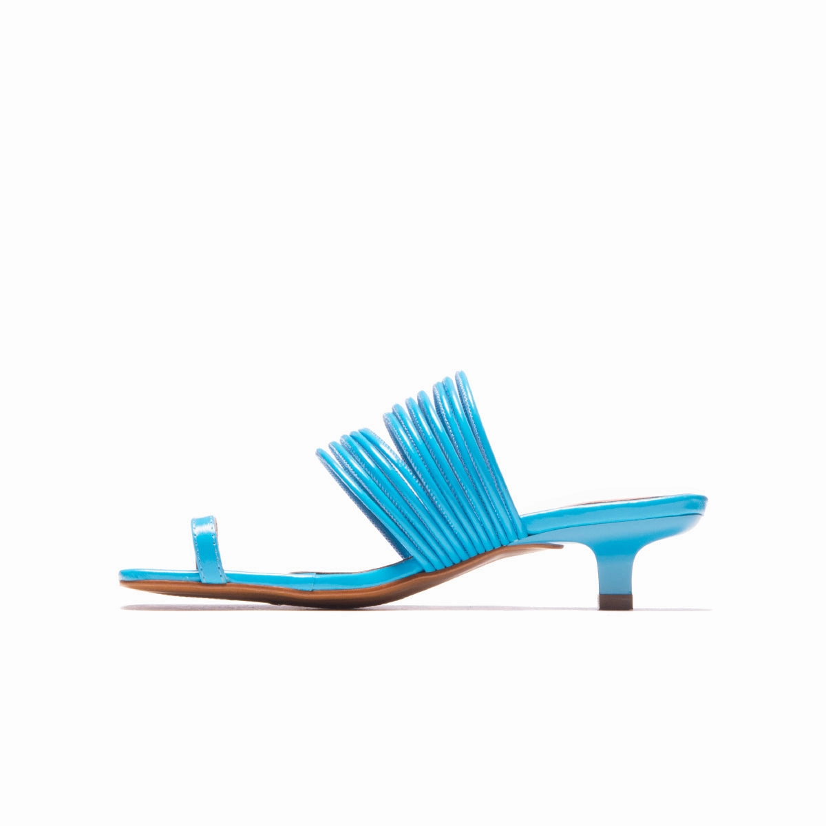 Daquiri Electric Blue Leather