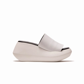 Dayo White Leather