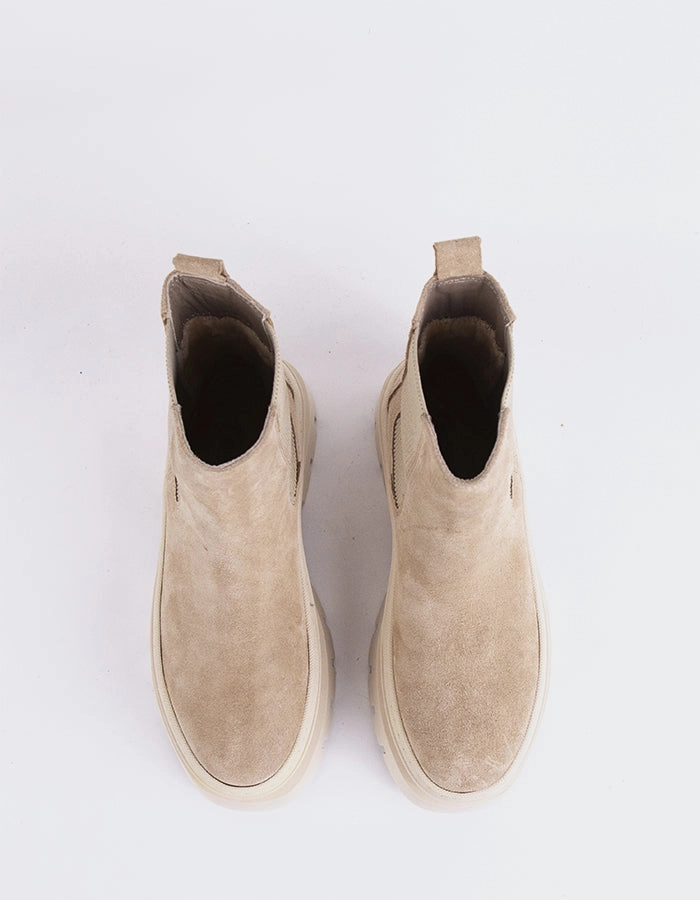 Delya Beige Suede