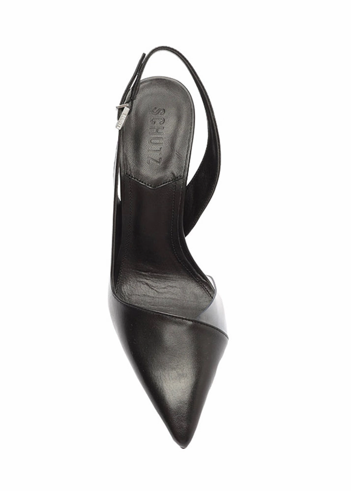 Emma Slingback Heel - Black