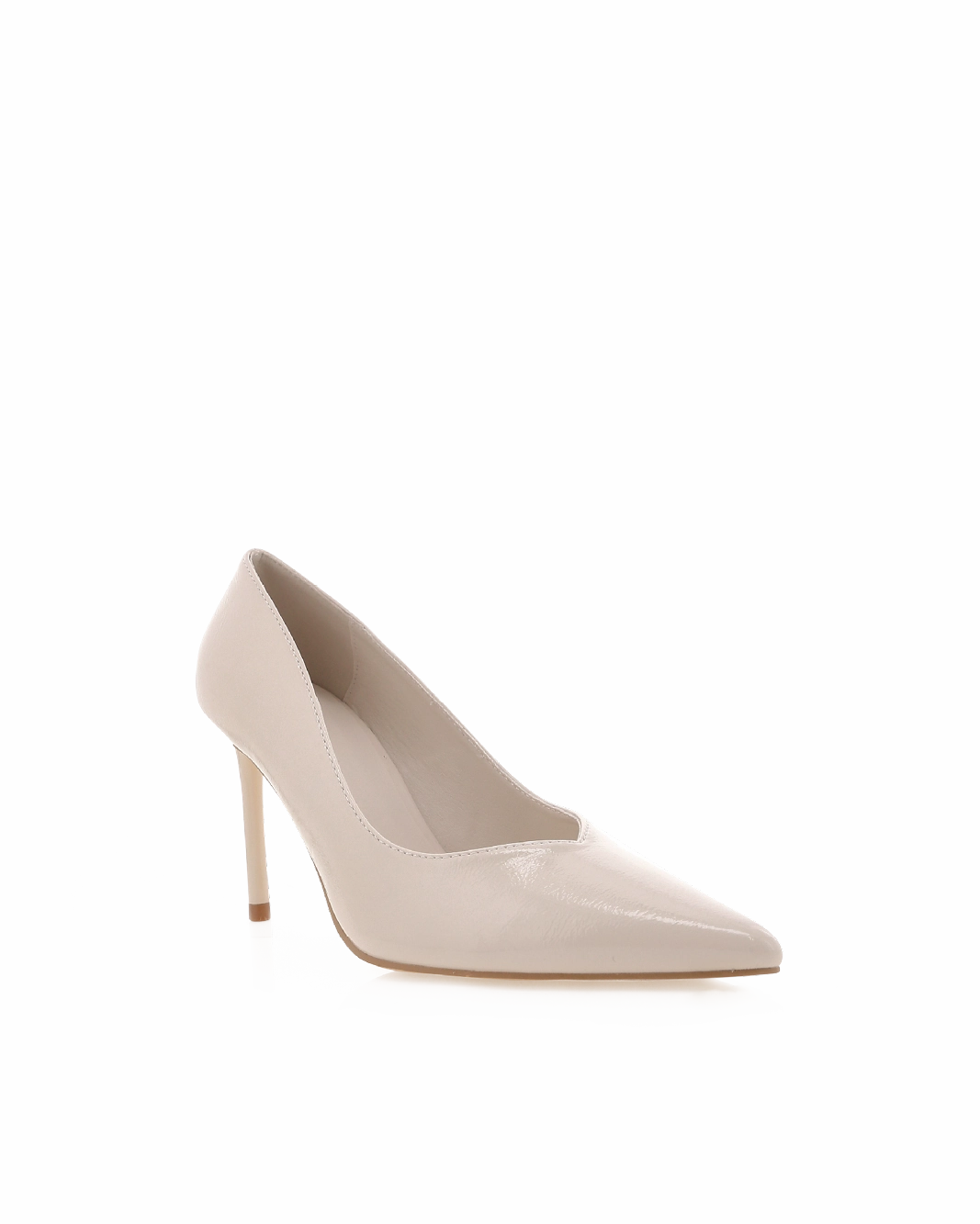 FABIOLA - CHALK CRINKLE PATENT