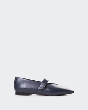 Flordeliz Navy Leather