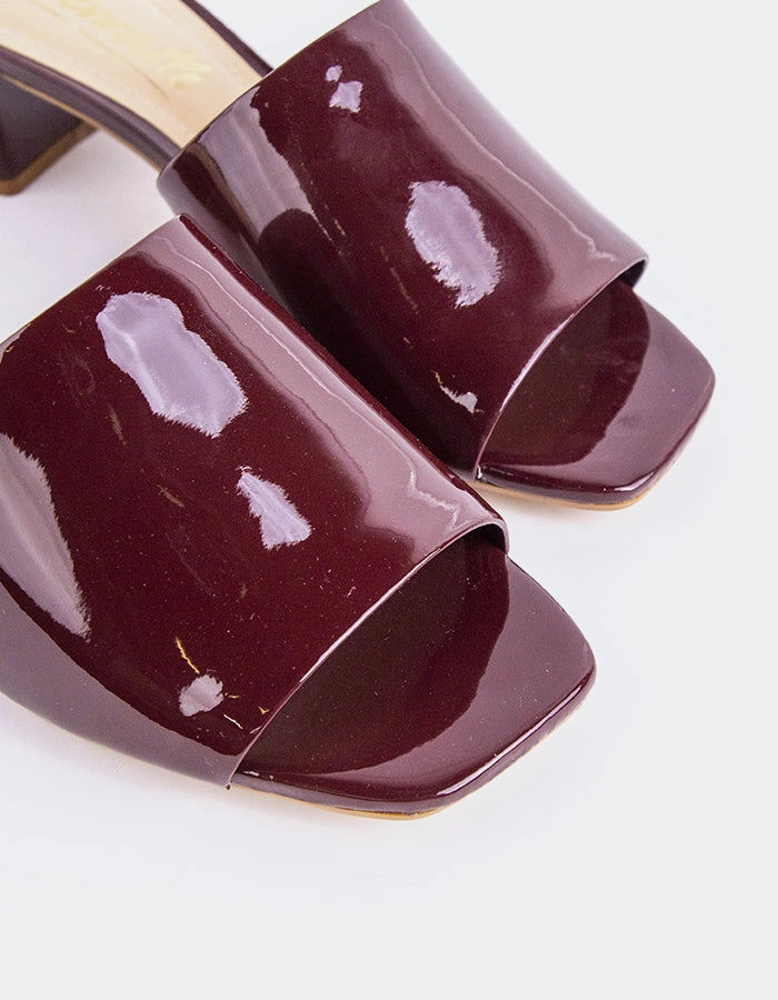 Fortunata Burgundy Patent