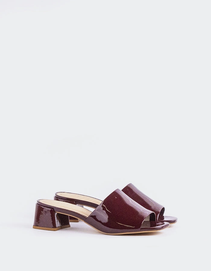 Fortunata Burgundy Patent
