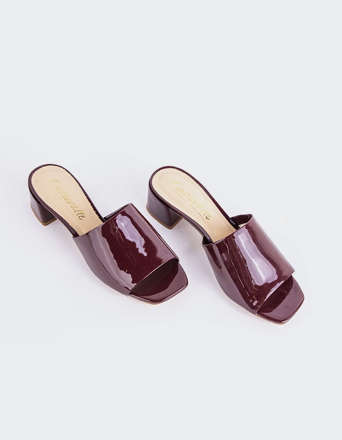 Fortunata Burgundy Patent