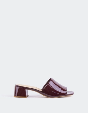 Fortunata Burgundy Patent