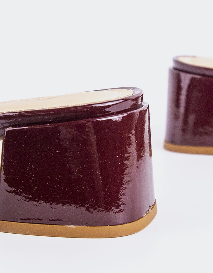 Fortunata Burgundy Patent
