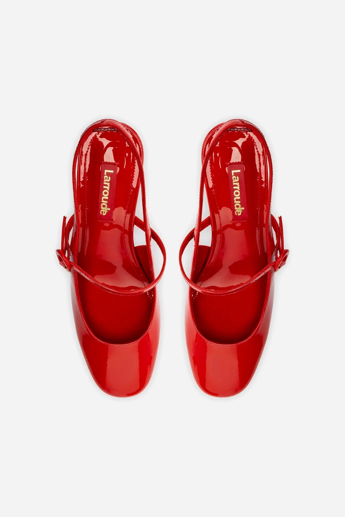 Georgina Pump In Scarlet Patent Leather