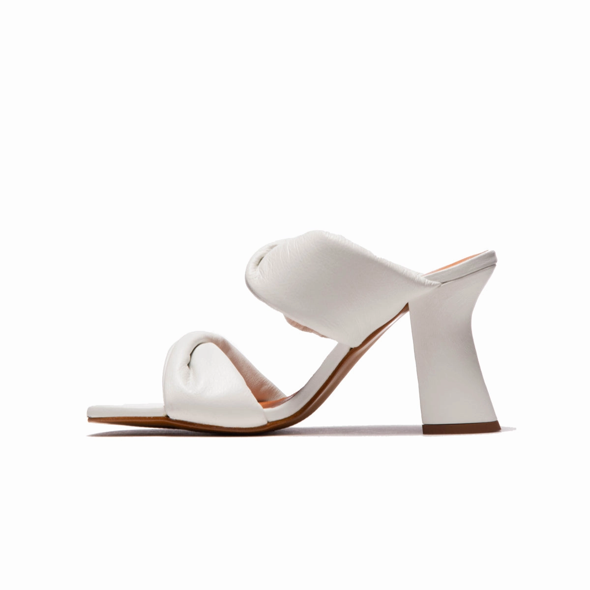 Halki White Leather