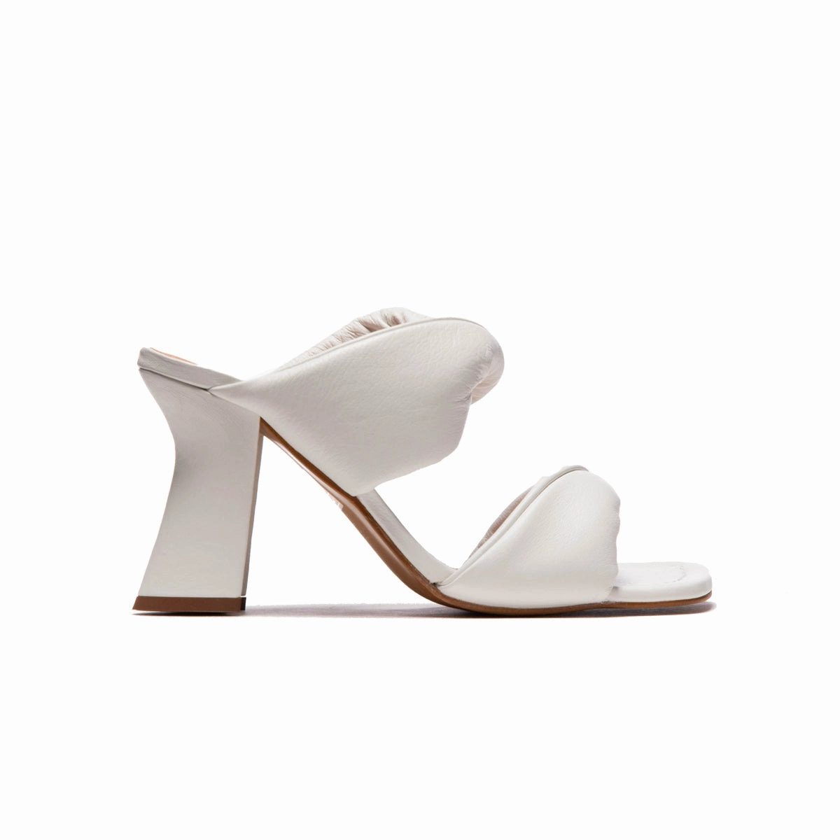Halki White Leather