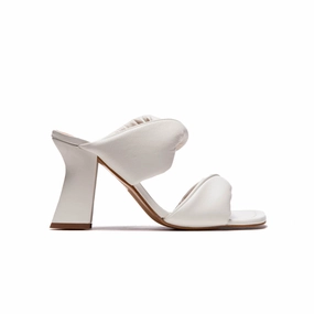 Halki White Leather