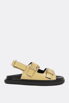 Harper Onix fussbet sandals in patent leather