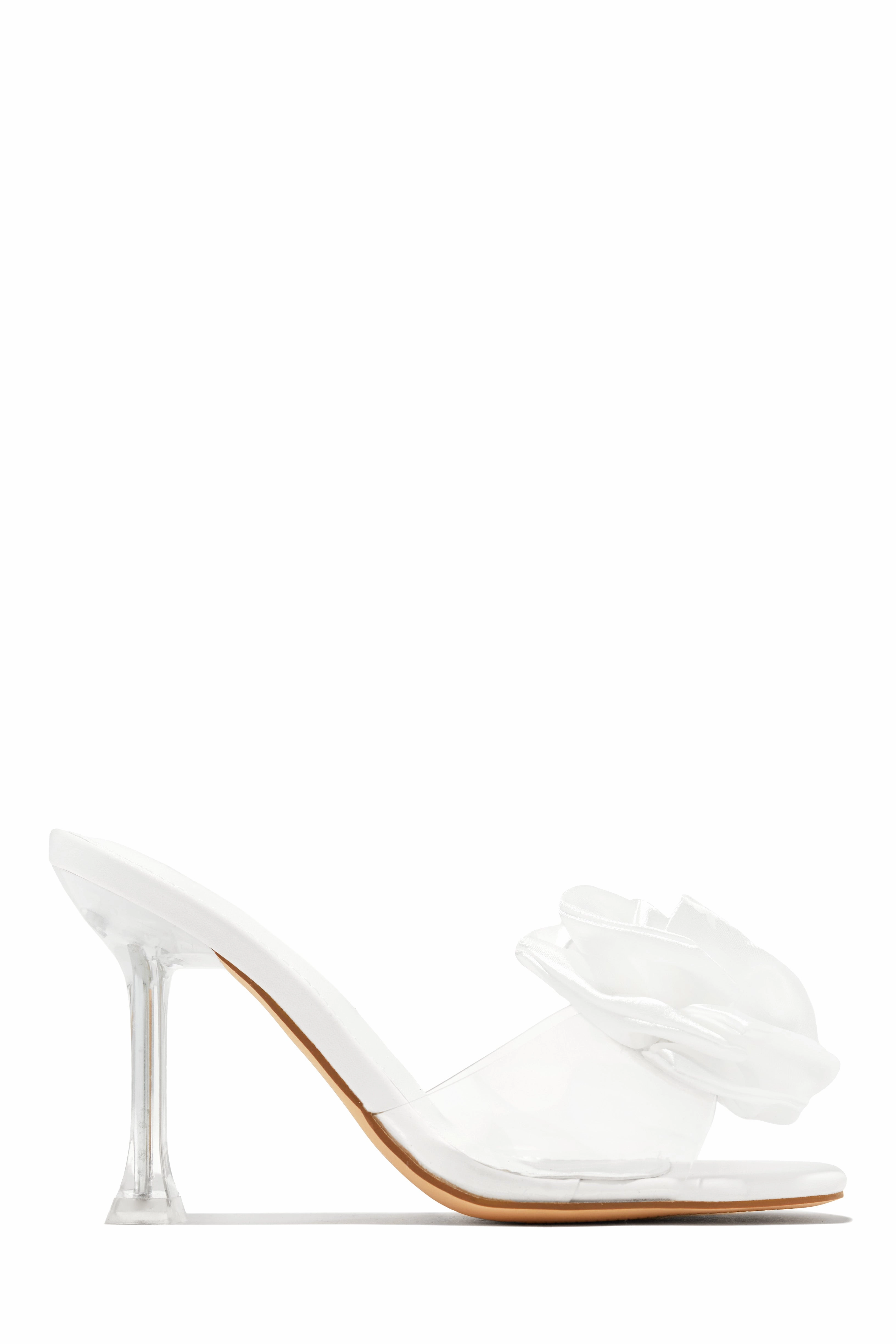 Jardine Floral Single Sole Mules - Black