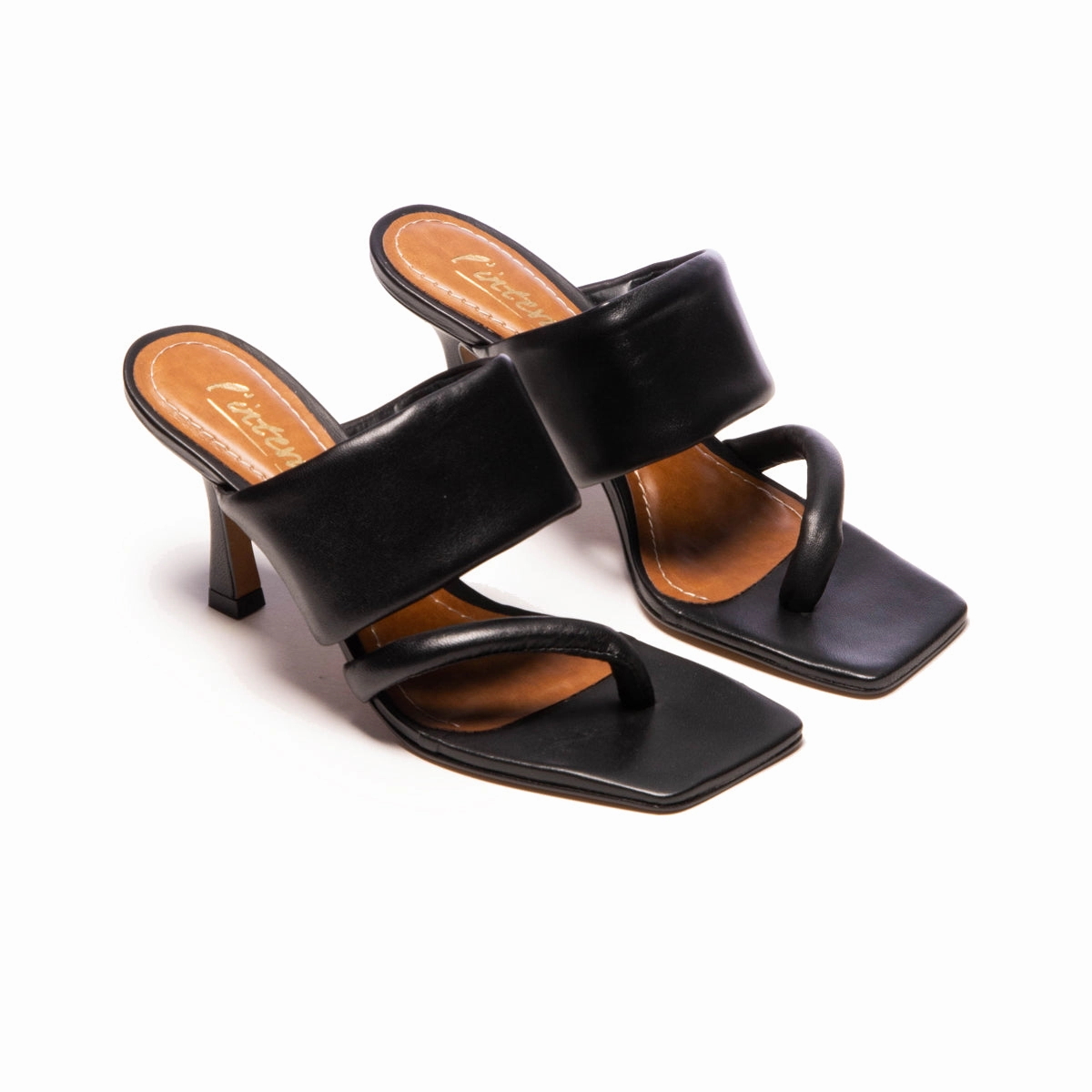 Jet Black Leather