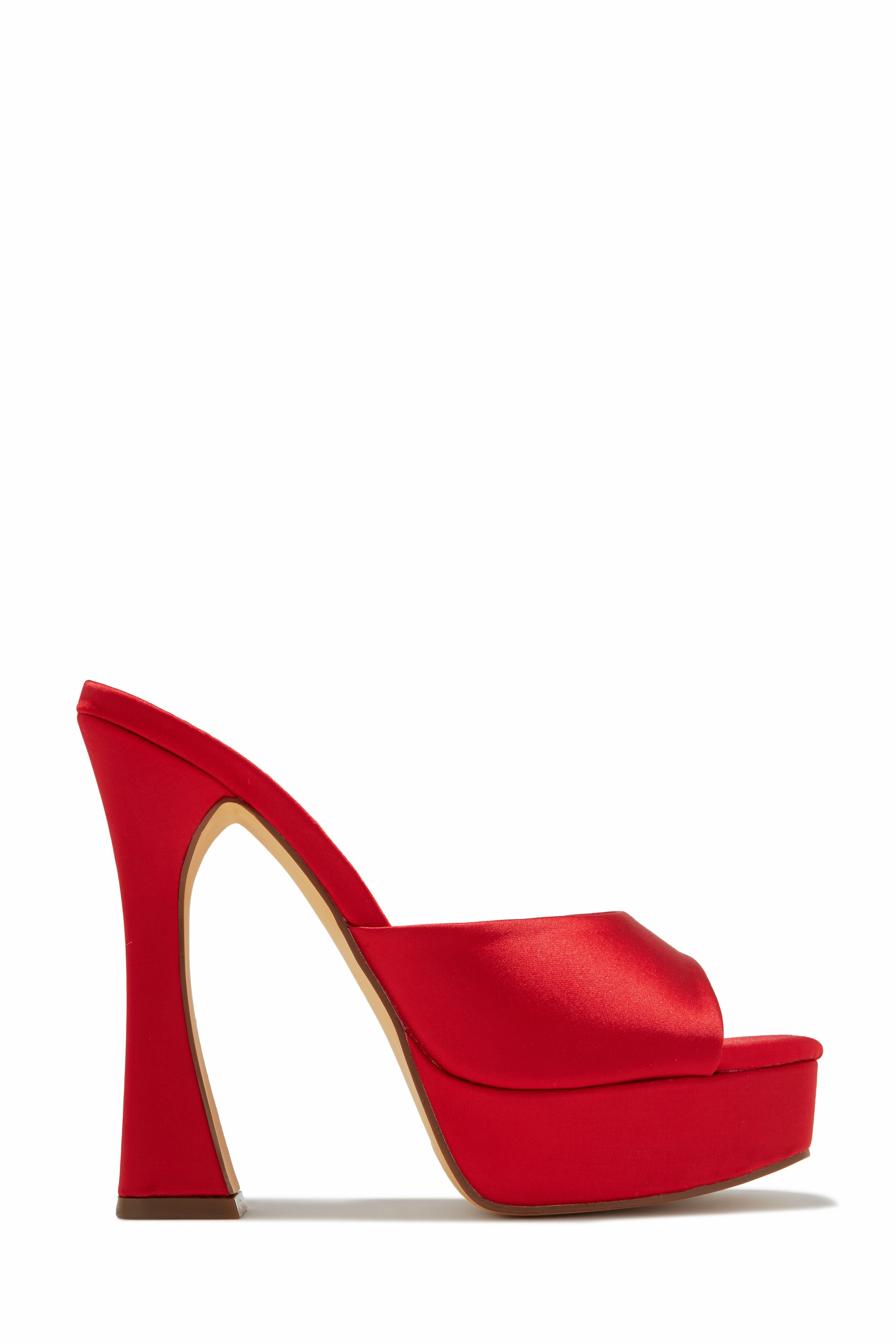 Kiani Platform High Heel Mules - Pink