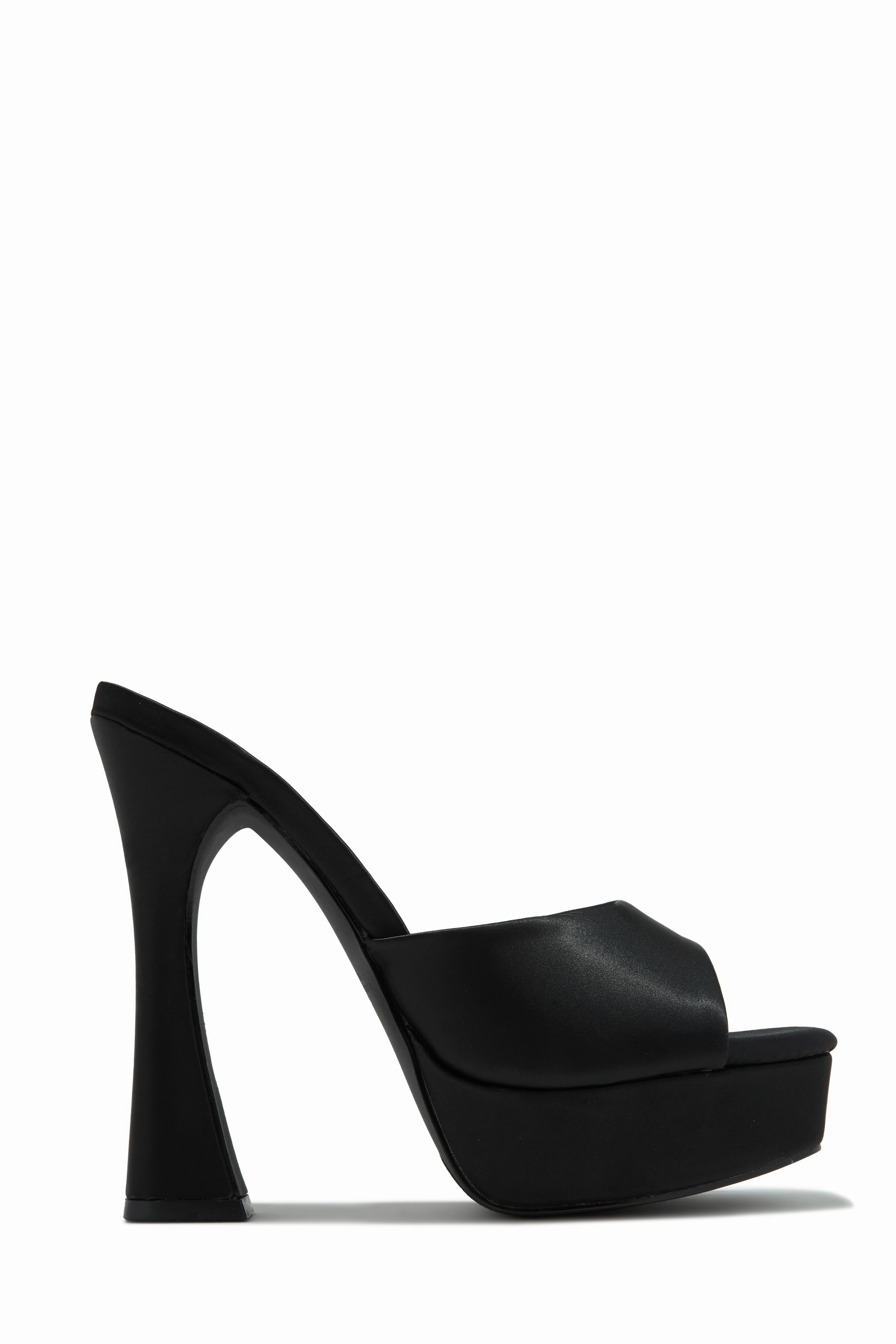 Kiani Platform High Heel Mules - Pink