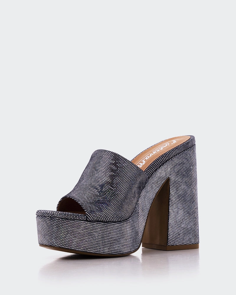 Lalaria Navy Leather
