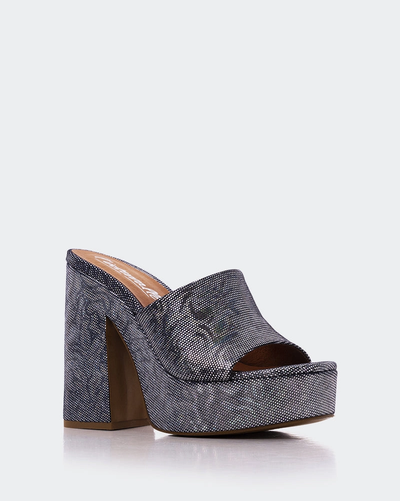 Lalaria Navy Leather
