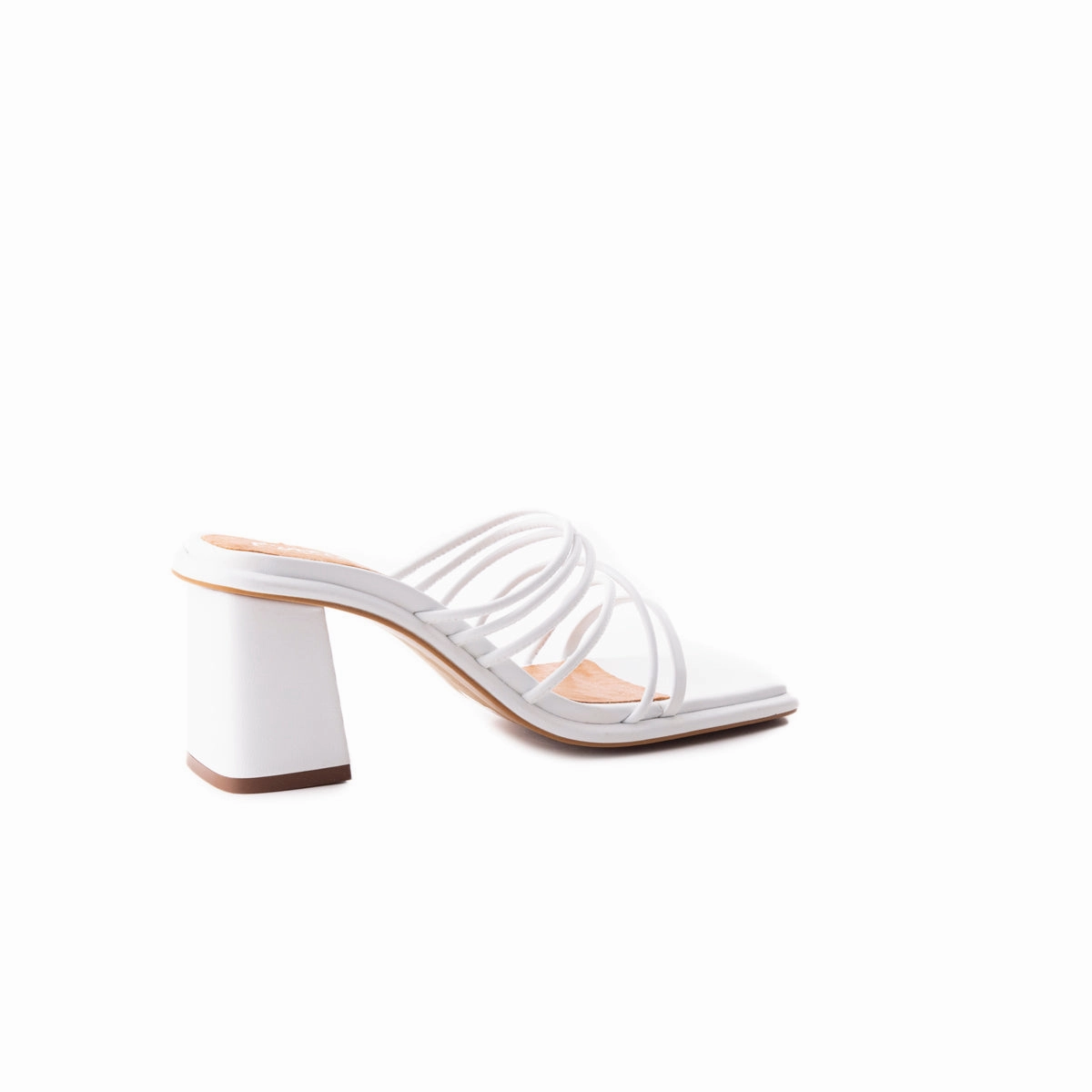 Larisa White Leather