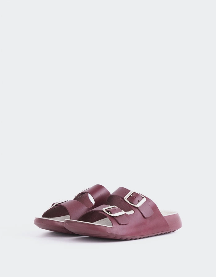 Letizia Burgundy Leather