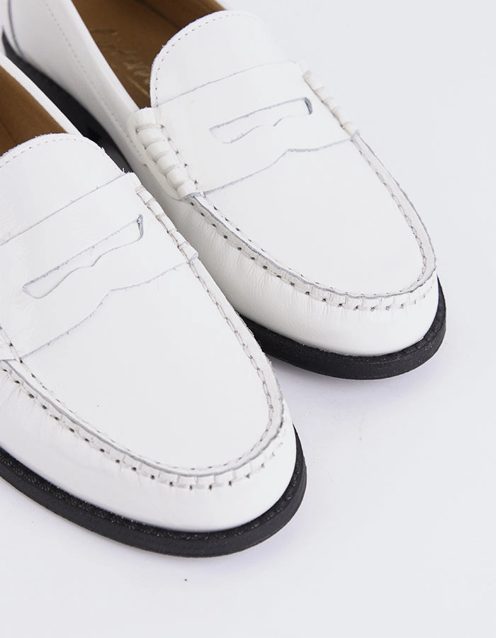 Lettine Off White Naplack Leather