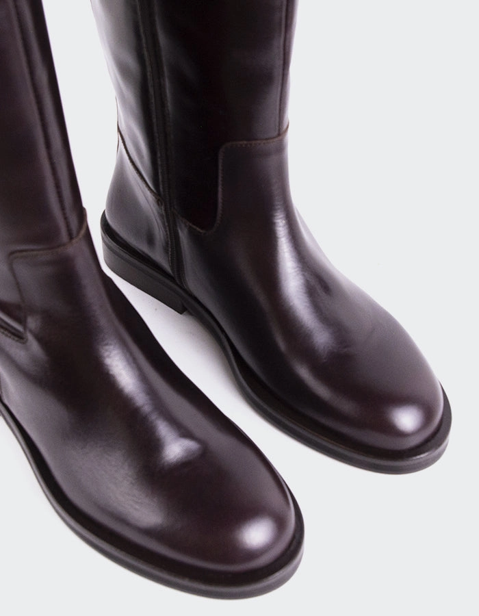Lherma Brown Leather