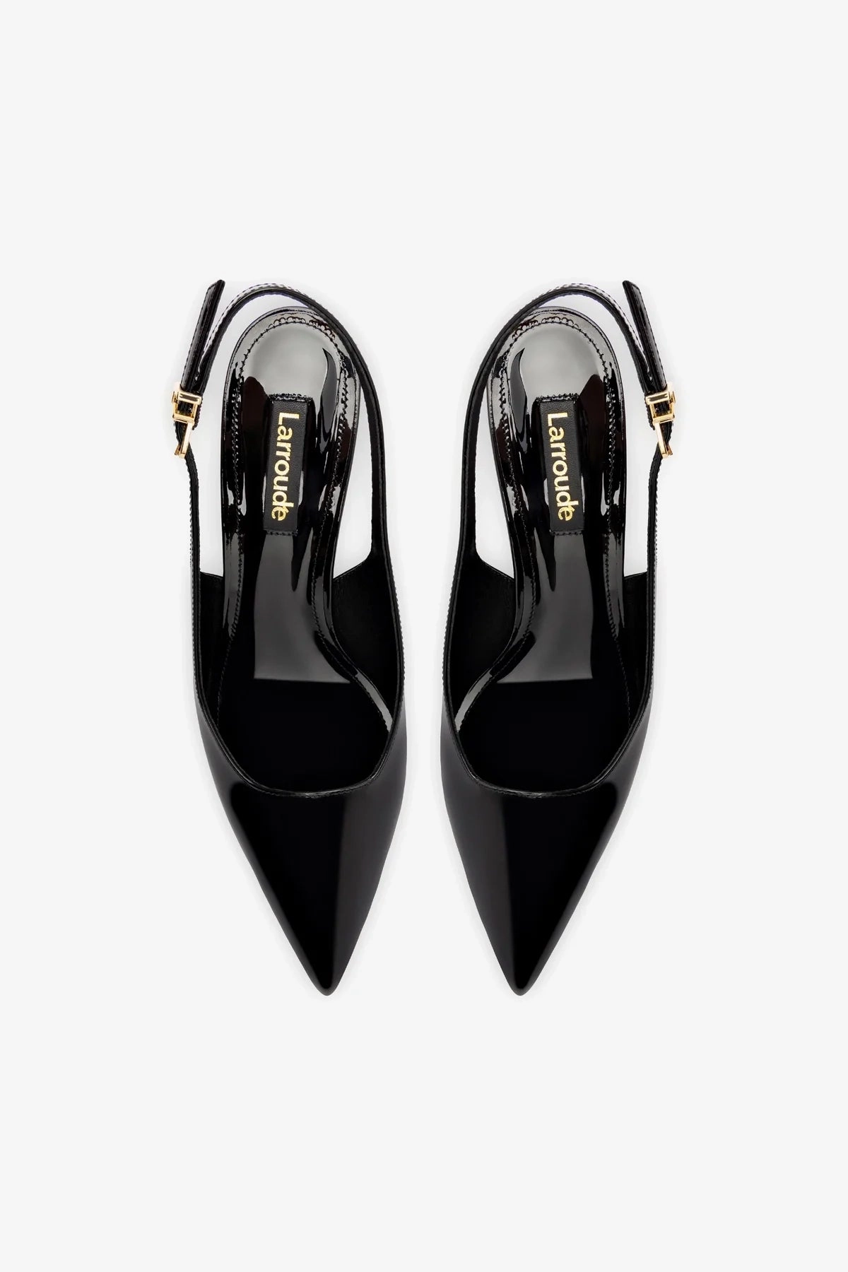 Loulou Pump In Black Patent Leather